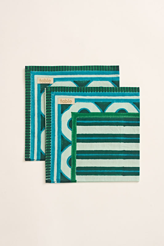 Lot de 2 serviettes Mado