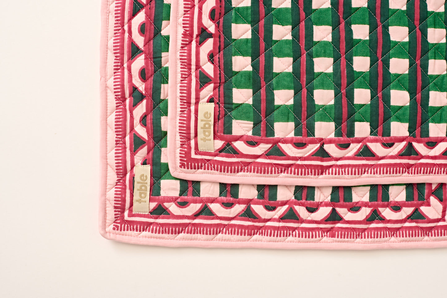 Lot de 2 sets de table Motina